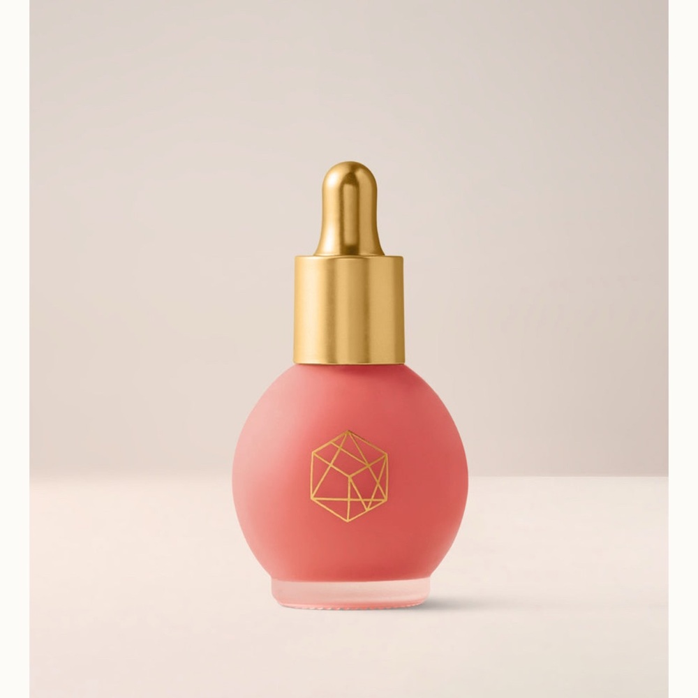 🌸 EM Cosmetics Color Drops Serum Blush – Rose Milk 🌸 Full Size NIB